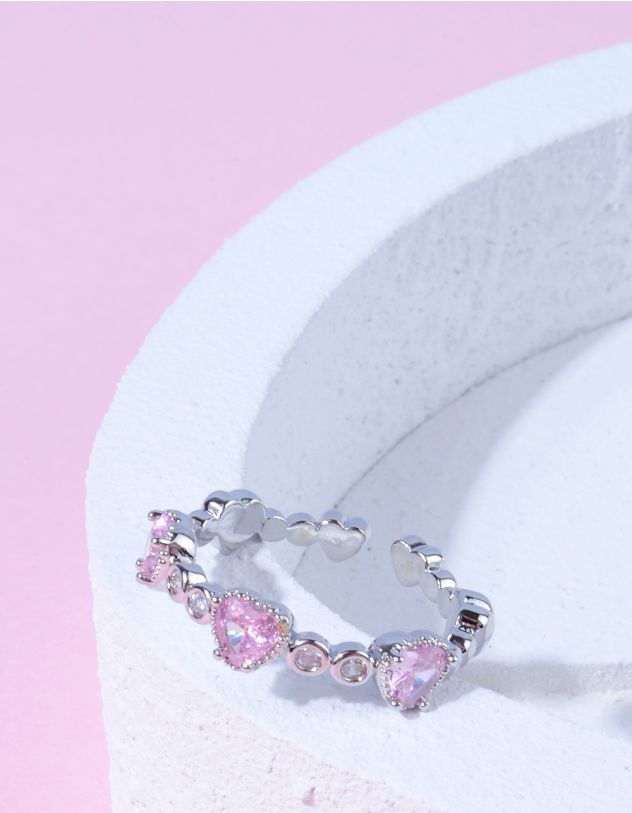 Кільце з серцями | 264878-70-36 - A-SHOP