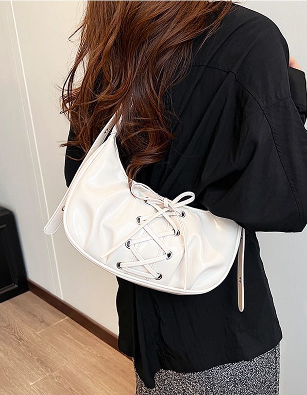 Сумка на довгому ремінці з бантом | 264509-01-XX - A-SHOP