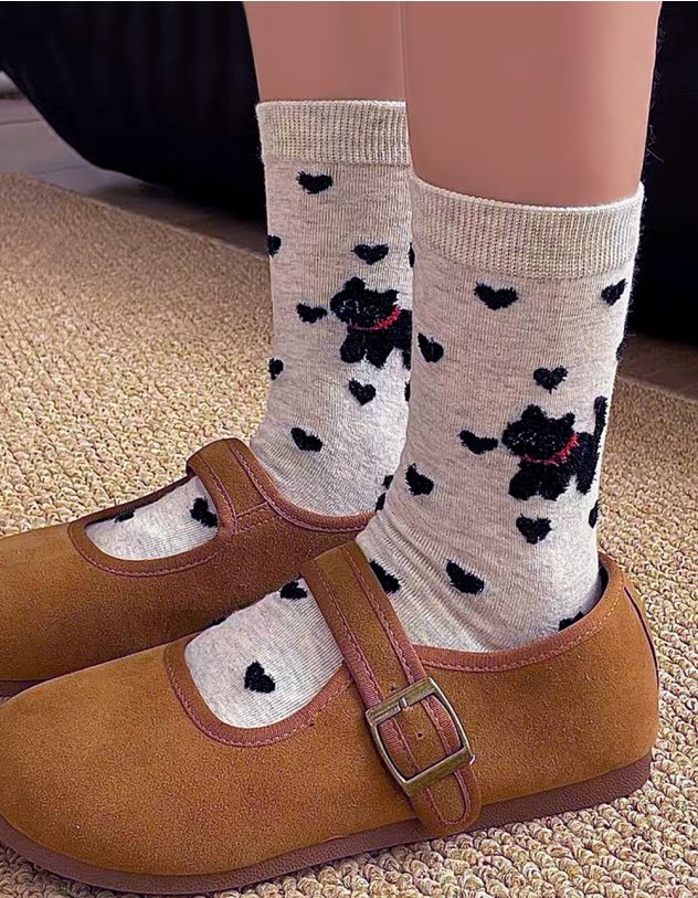 Шкарпетки з зображенням кота | 266996-11-XX - A-SHOP