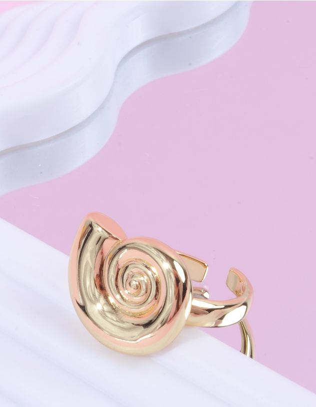 Кільце у вигляді мушлі | 263479-04-38 - A-SHOP