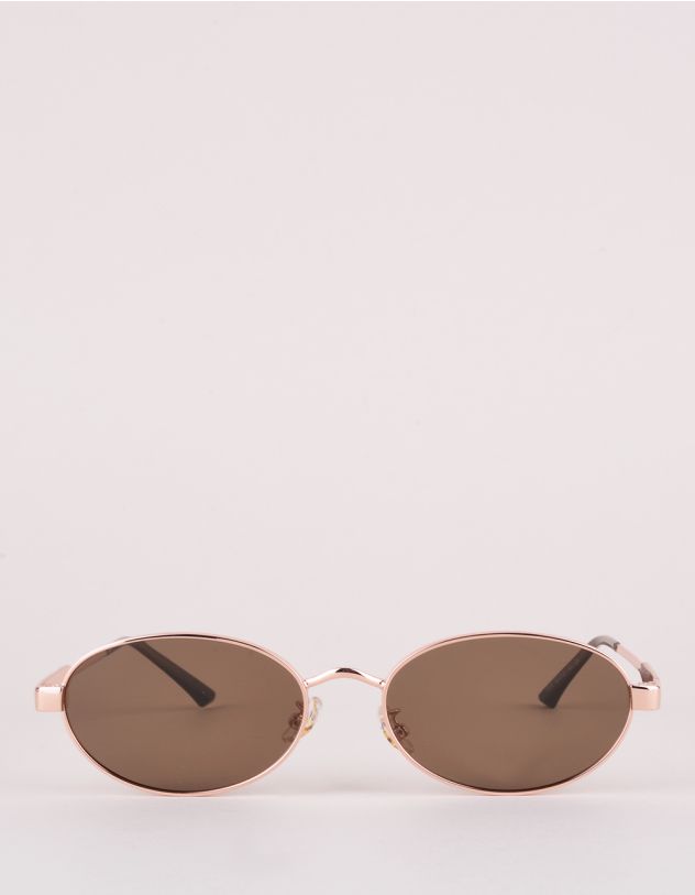 Окуляри сонцезахисні вузькі з зіркою на дужках | 265840-12-XX - A-SHOP