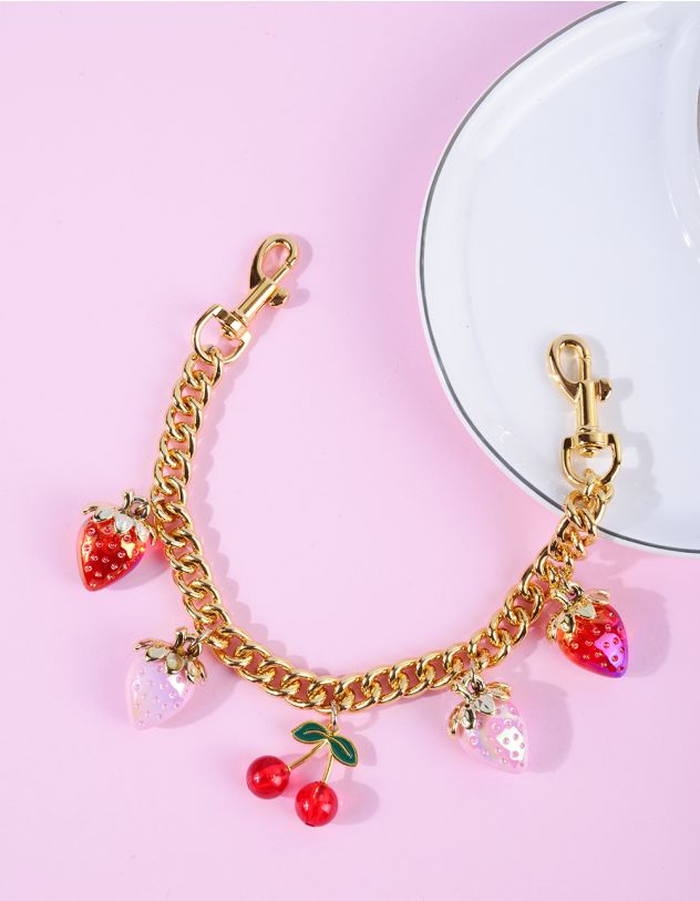 Ланцюжок на сумку з підвіскою у вигляді фрукта | 266570-14-XX - A-SHOP