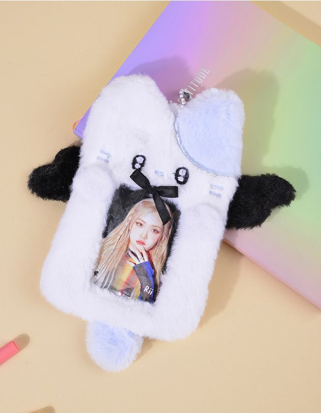 Картхолдер хутряний у вигляді киці з крилами | 263560-01-XX - A-SHOP