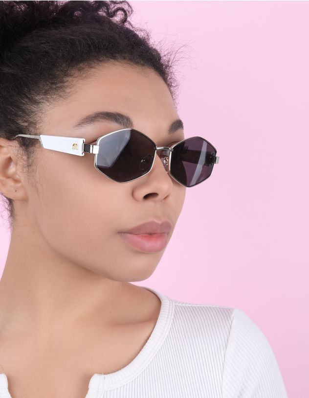 Окуляри сонцезахисні шестикутники | 262418-28-XX - A-SHOP