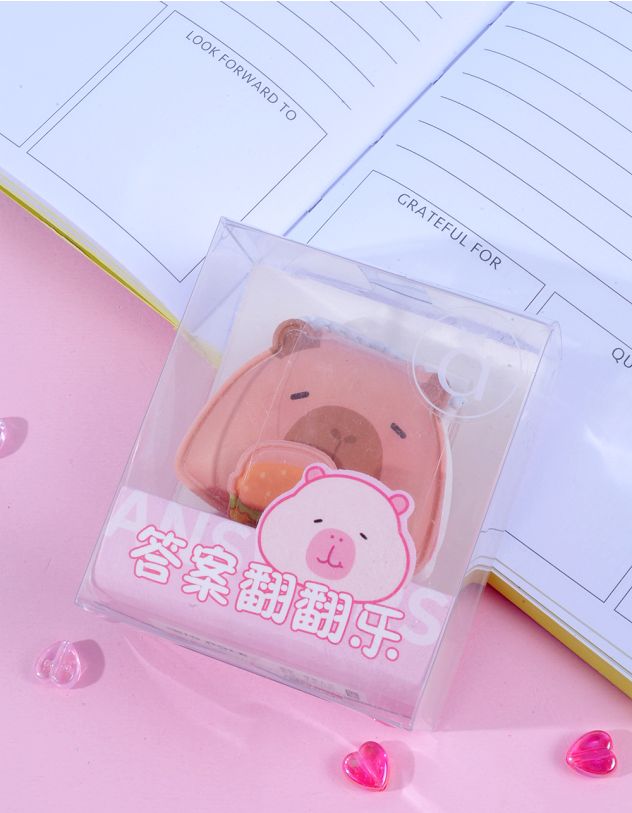 Блокнот з зображенням капібари | 263169-14-XX - A-SHOP