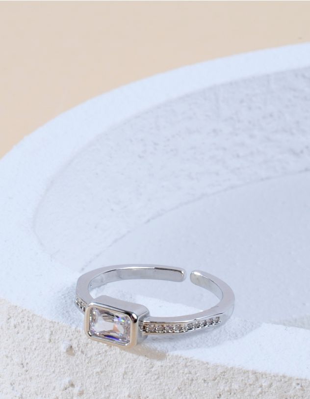 Кільце зі стразами | 264029-05-37 - A-SHOP