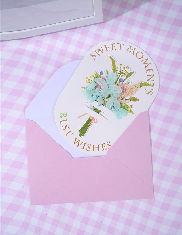 Листівка з квітами | 263176-35-XX - A-SHOP