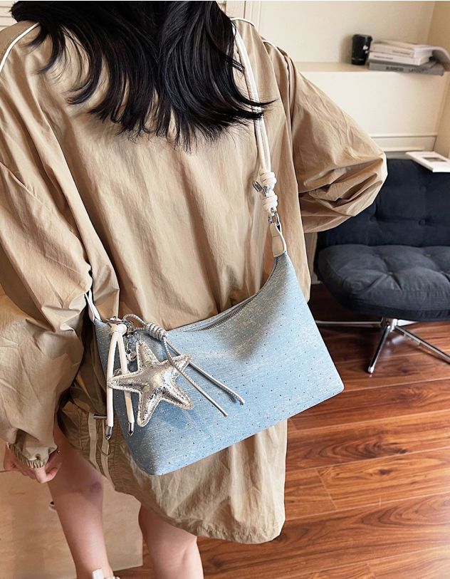 Сумка кросс боді з брелоком у вигляді зірки | 265277-18-XX - A-SHOP