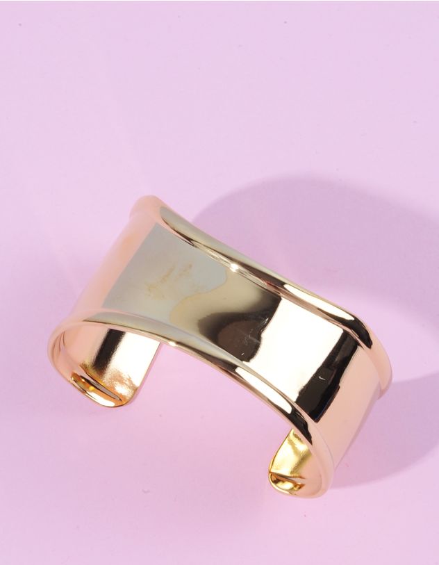 Браслет на руку широкий з глянцевим покриттям | 263670-04-XX - A-SHOP