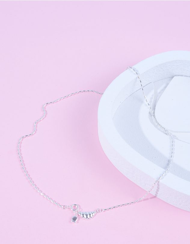 Підвіска на шию з кулоном у вигляді круасана | 264545-05-XX - A-SHOP