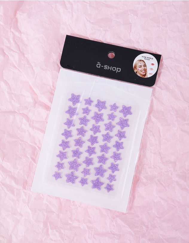 Патчі від прищів у вигляді зірки з шимером | 266907-03-XX - A-SHOP