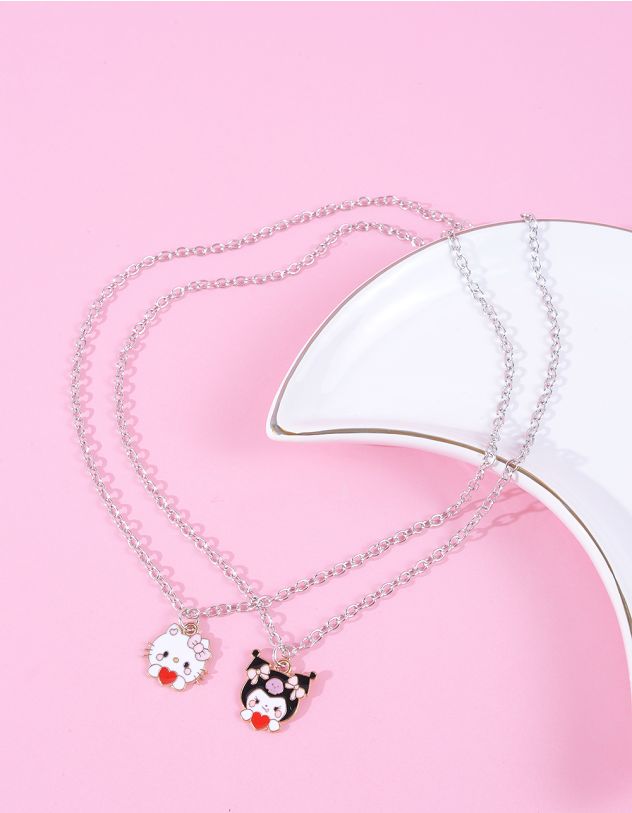 Підвіска на шию best friends  з персонажем аніме Куромі та Мелоді | 260928-21-XX - A-SHOP