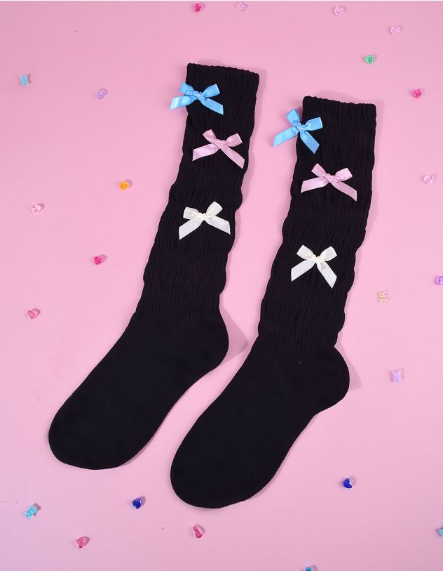 Шкарпетки з бантами | 265391-02-XX - A-SHOP