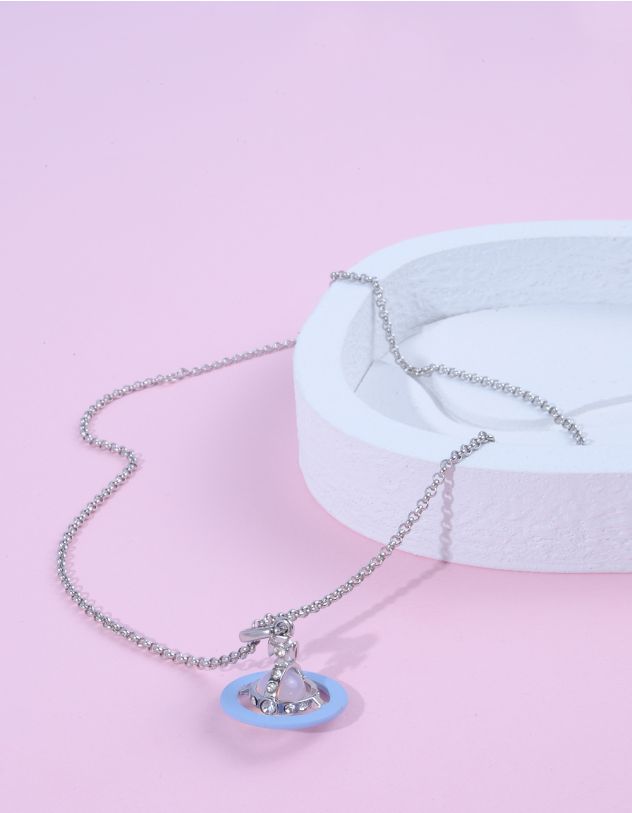 Підвіска на шию з кулоном у вигляді Сатурна | 262964-61-XX - A-SHOP