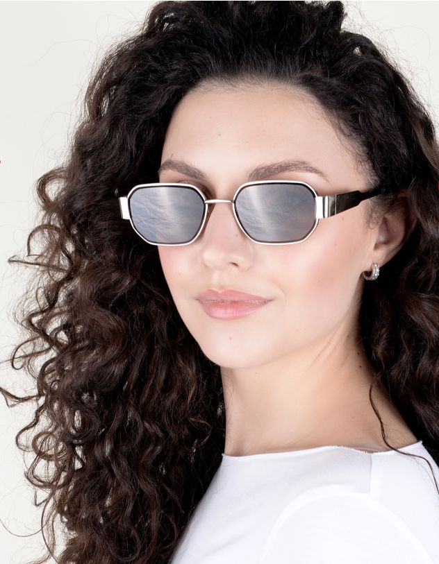 Окуляри сонцезахисні шестикутники | 262842-12-XX - A-SHOP