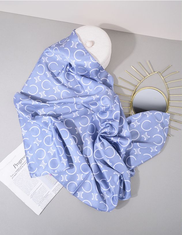 Хустка на шию з принтом | 265215-28-XX - A-SHOP