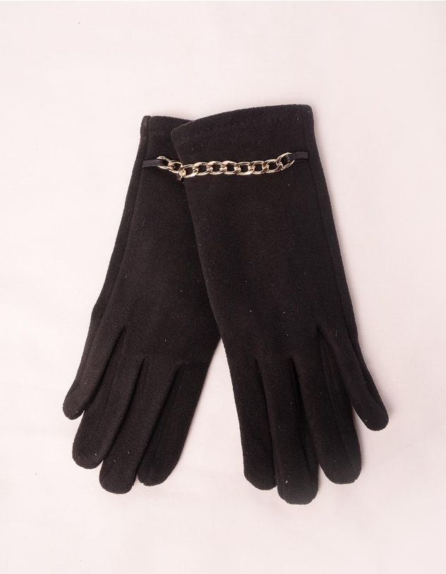 Рукавички з ланцюжком | 247214-02-XX - A-SHOP