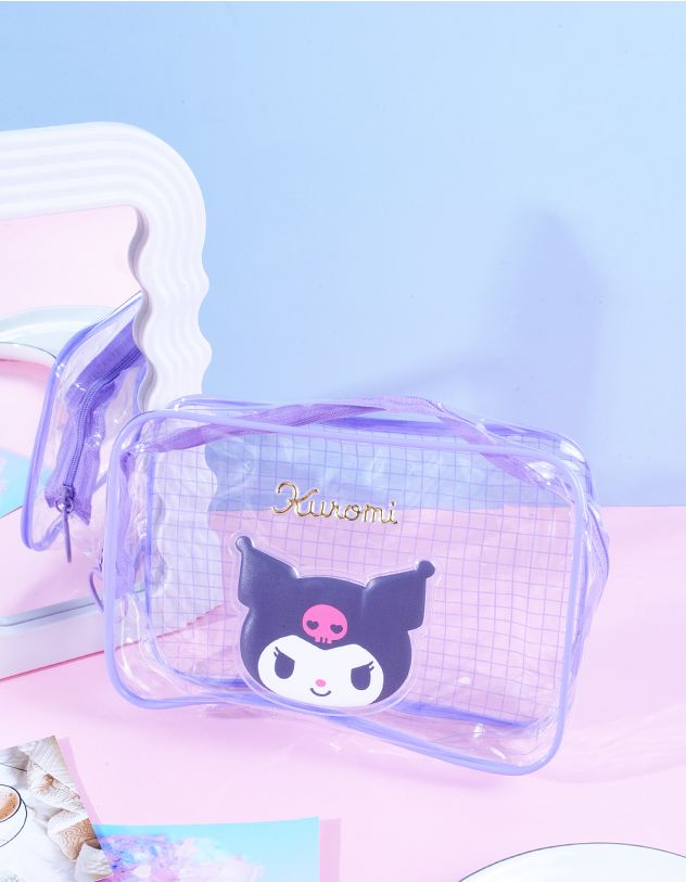 Косметичка з принтом персонажа аніме Куромі та Мелоді | 262158-35-XX - A-SHOP