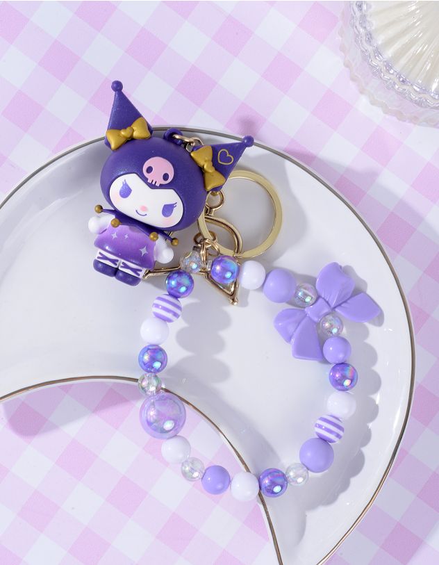 Брелок на сумку браслет у вигляді персонажа аніме Куромі та Мелоді | 261458-35-XX - A-SHOP