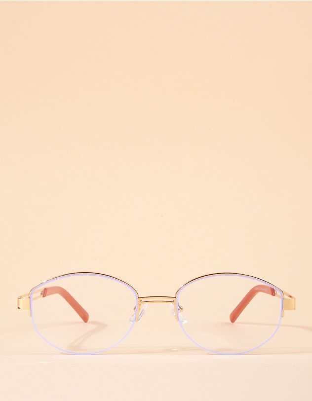 Окуляри іміджеві з перфорованими дужками | 267842-04-XX - A-SHOP