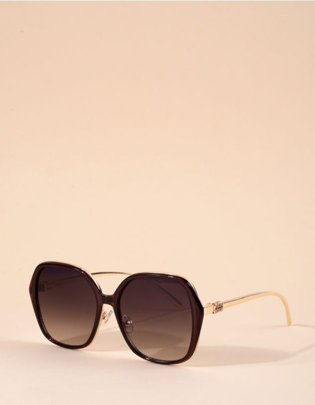 Окуляри сонцезахисні oversize | 268631-12-XX - A-SHOP