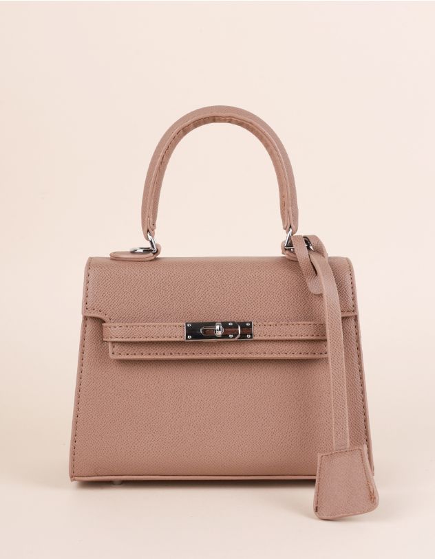 Сумка класична жіноча з замком на клапані | 258592-39-XX - A-SHOP