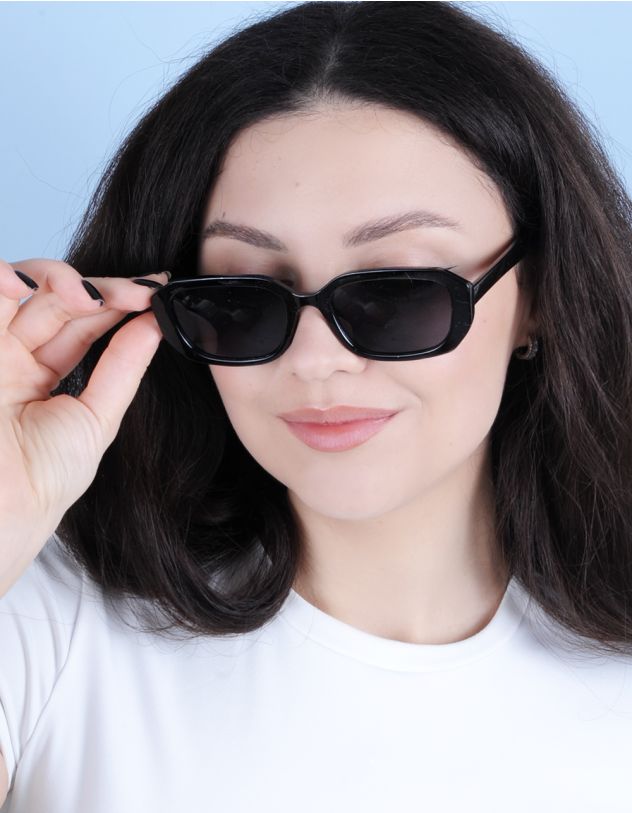 Окуляри шестикутники з прямокутними лінзами | 262483-02-XX - A-SHOP