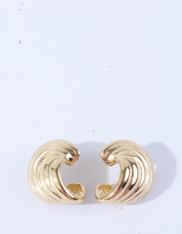 Сережки з глянцевим покриттям | 264036-04-XX - A-SHOP