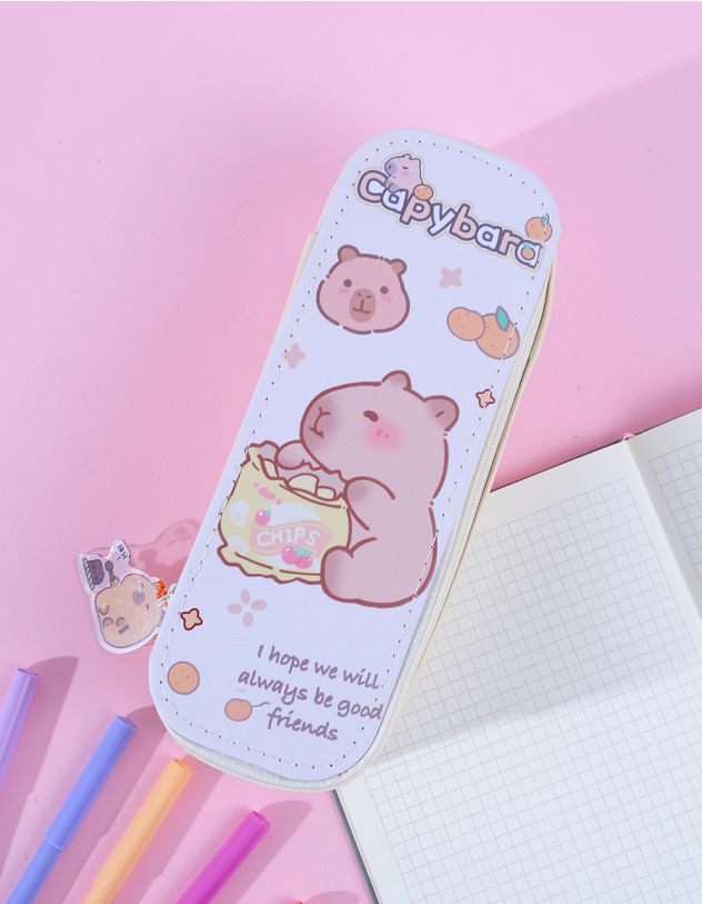 Пенал з брелоком у вигляді капібари | 263568-12-XX - A-SHOP