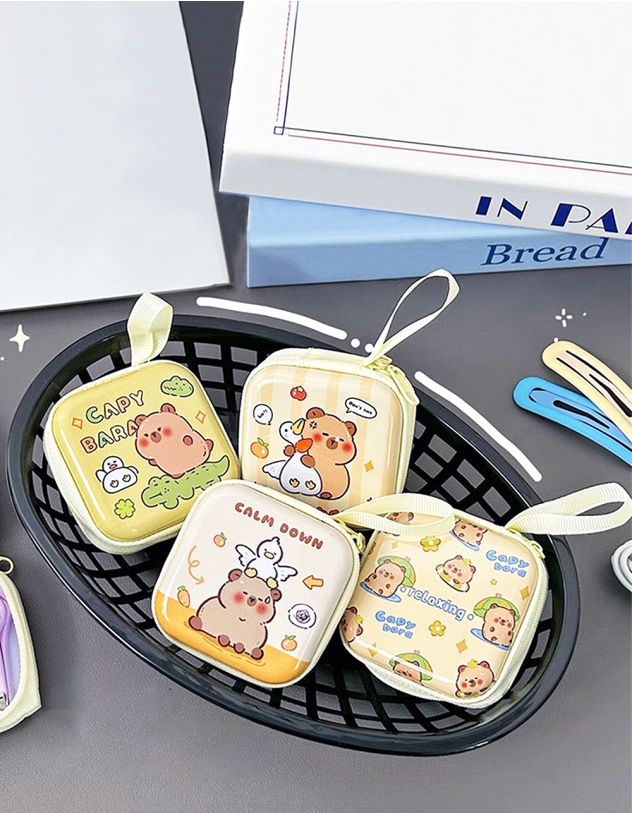 Монетниця з брелоком у вигляді капібари | 264000-26-XX - A-SHOP