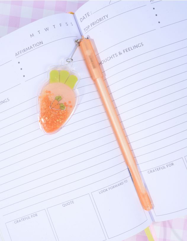 Ручка з брелоком у вигляді моркви | 262024-26-XX - A-SHOP