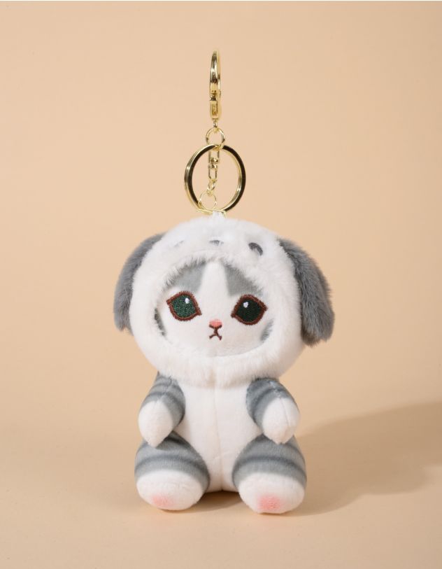 Брелок на сумку у вигляді котика у шапці Куромі та Мелоді | 259753-11-XX - A-SHOP
