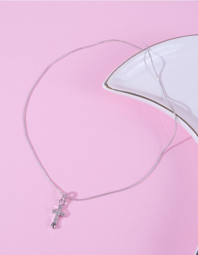 Підвіска на шию з хрестом | 262518-05-XX - A-SHOP