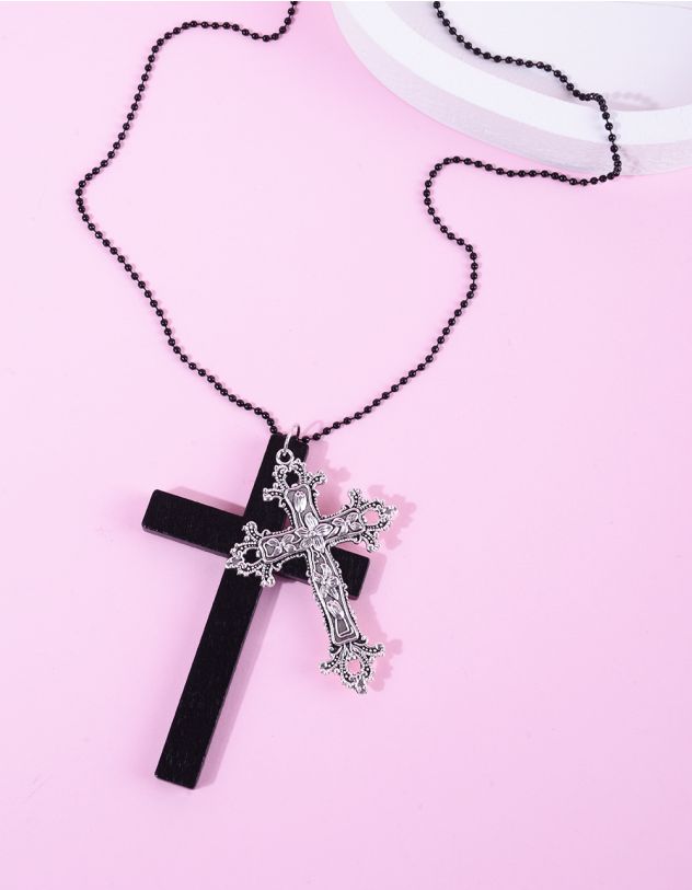Підвіска на шию з хрестом | 263121-02-XX - A-SHOP