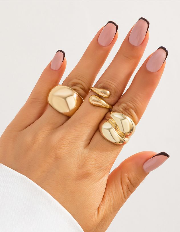 Кільця у наборі з глянцевим покриттям | 263201-04-XX - A-SHOP