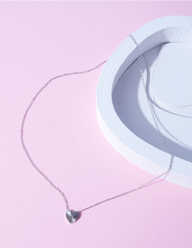 Підвіска на шию з кулоном у вигляді серця | 264659-05-XX - A-SHOP