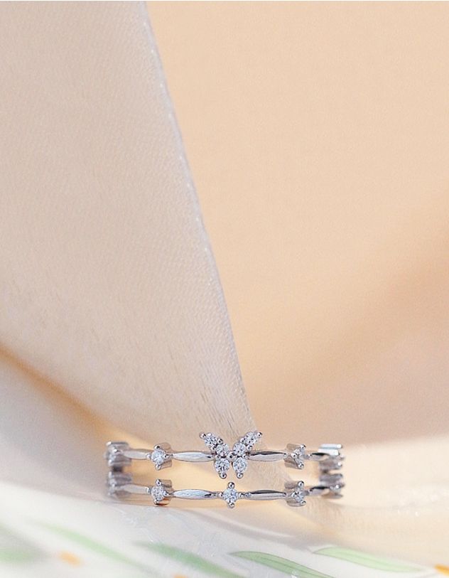 Кільце з метеликом | 266661-05-37 - A-SHOP