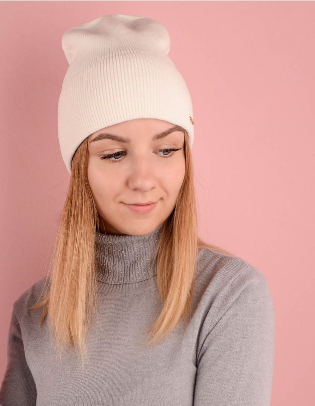 Шапка ковпак з відворотом | 241867-01-XX - A-SHOP