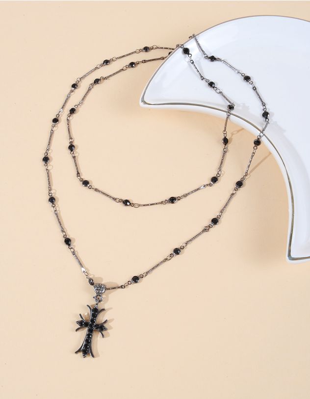 Підвіска на шию з хрестом | 264223-07-XX - A-SHOP