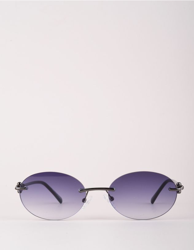 Окуляри сонцезахисні круглі з тонкими дужками | 262679-29-XX - A-SHOP