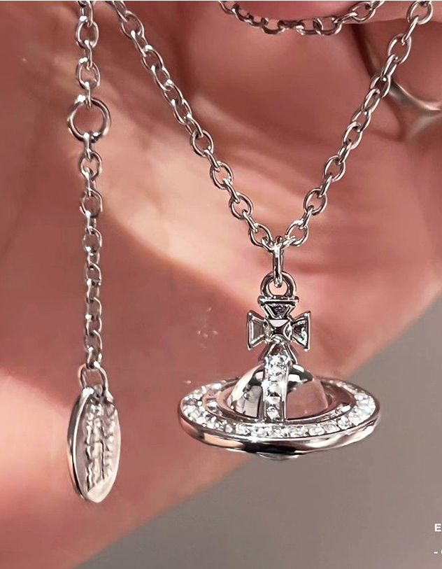 Підвіска на шию з кулоном у вигляді Сатурна | 261081-05-XX - A-SHOP