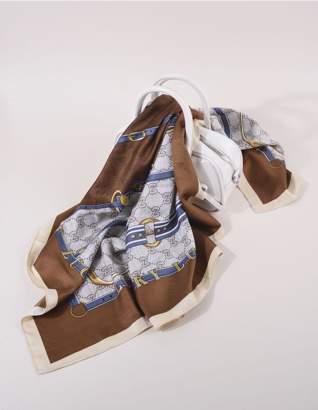 Хустка з принтом | 265197-12-XX - A-SHOP