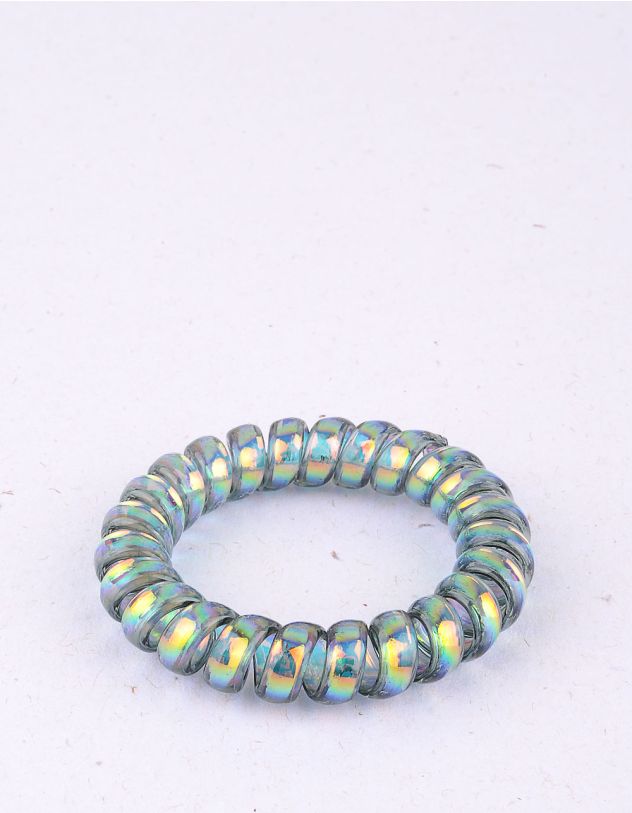 Резинка для волосся з перламутровим відливом | 215530-21-XX - A-SHOP