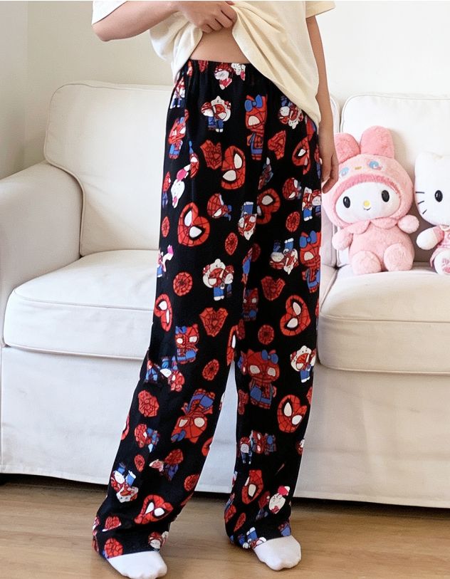 Штани з принтом Кітті | 266459-02-03 - A-SHOP