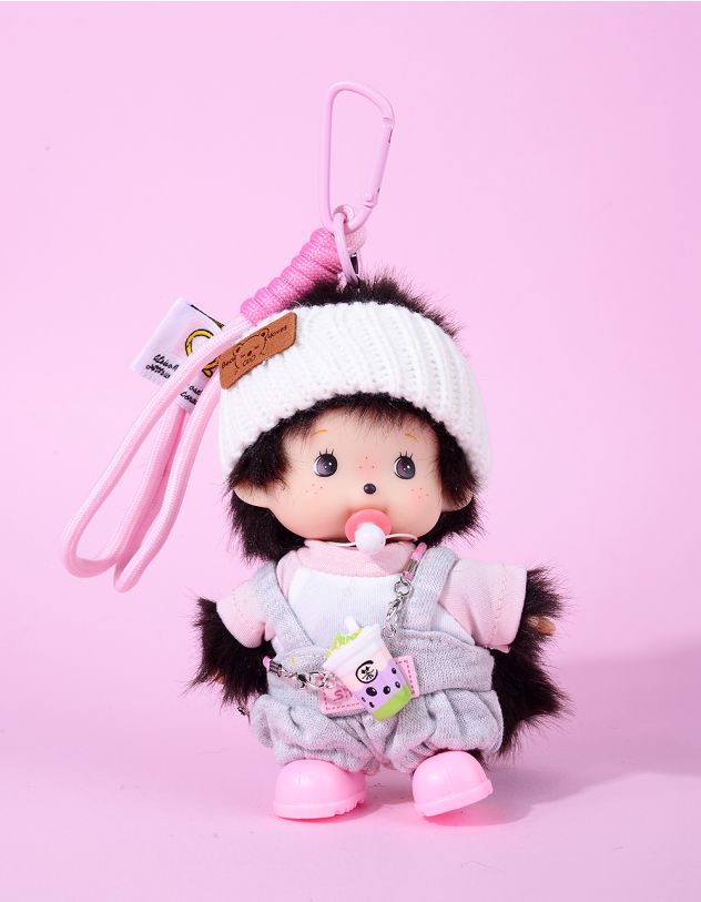 Брелок у вигляді ляльки Monchhichi | 265997-29-XX - A-SHOP