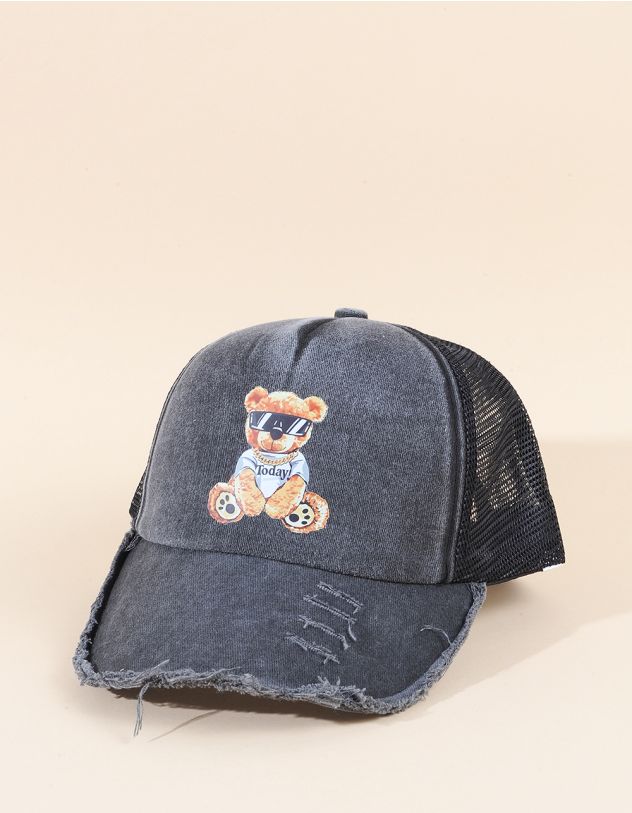 Бейсболка тракер з ведмедиком | 264512-02-XX - A-SHOP