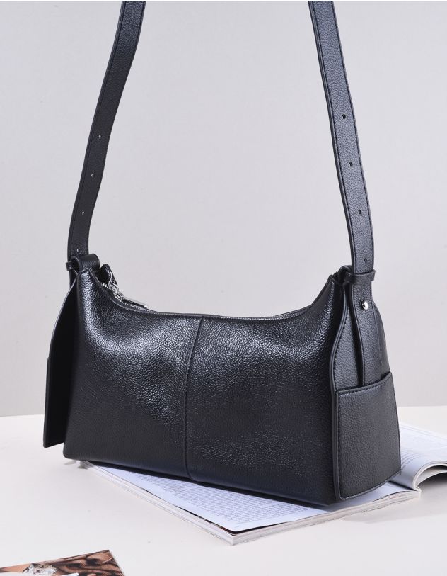 Сумка багет на блискавцІ | 265474-02-XX - A-SHOP