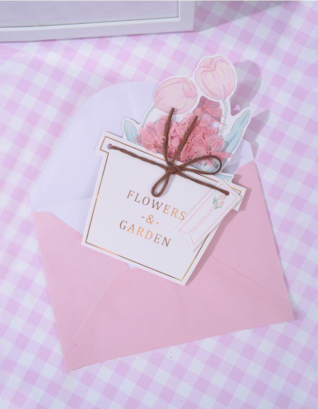 Листівка з квітами | 263166-14-XX - A-SHOP