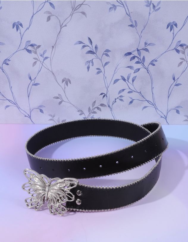 Ремінь з метеликом | 260577-02-XX - A-SHOP