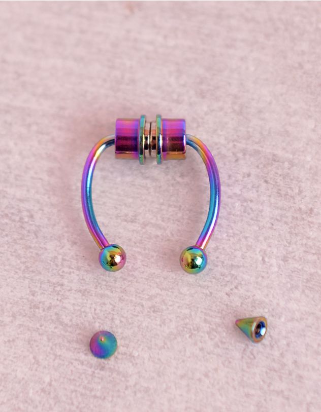 Сережка обманка з магнітом | 252882-21-XX - A-SHOP